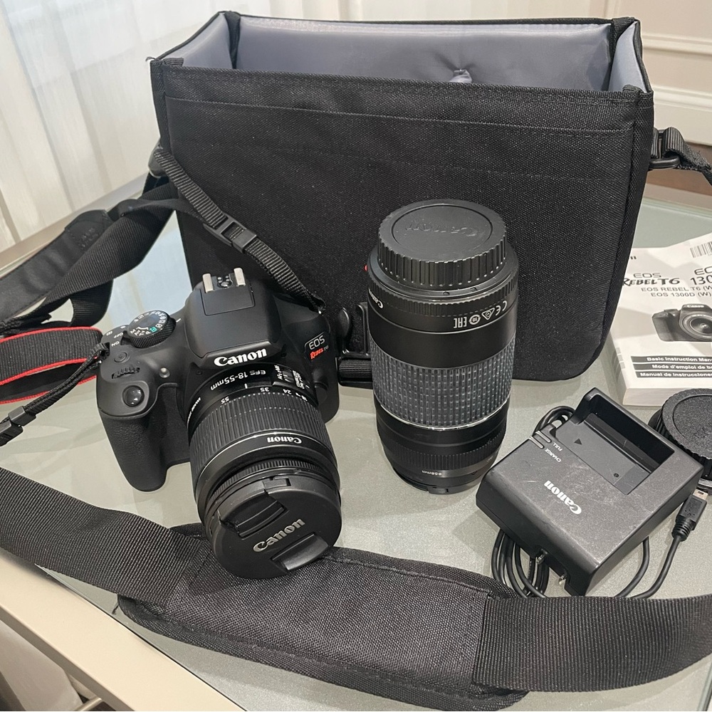 Canon EOS Rebel T6 DSLR Camera